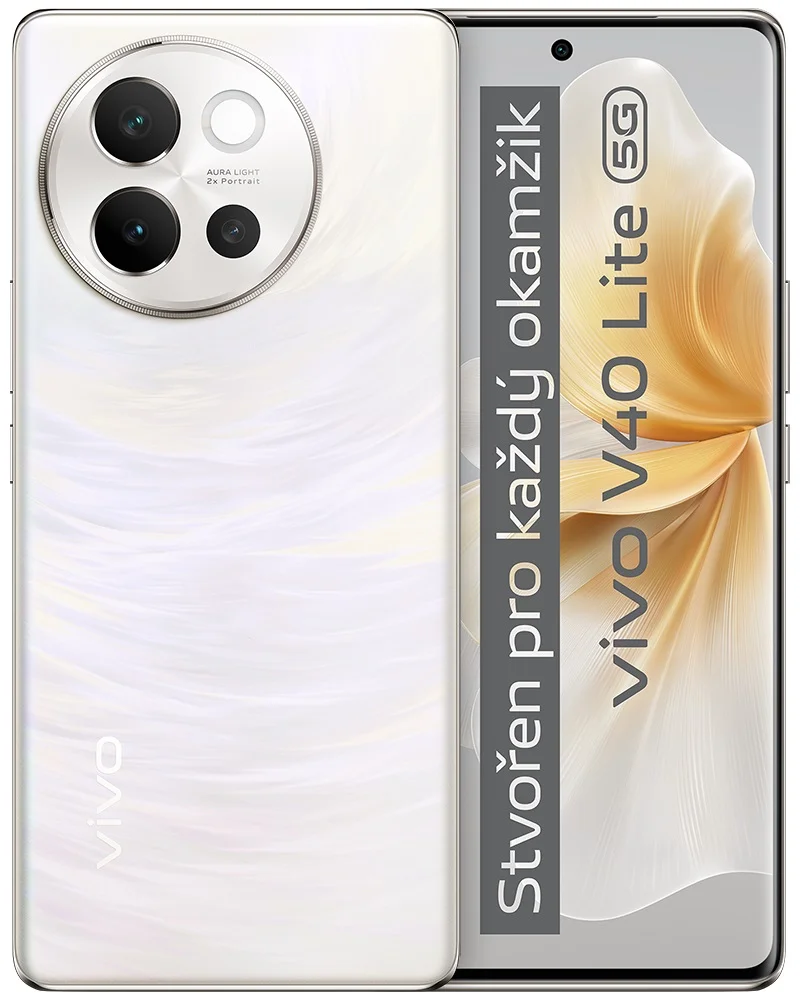 VIVO V40 Lite 5G 8GB/256GB, bílá