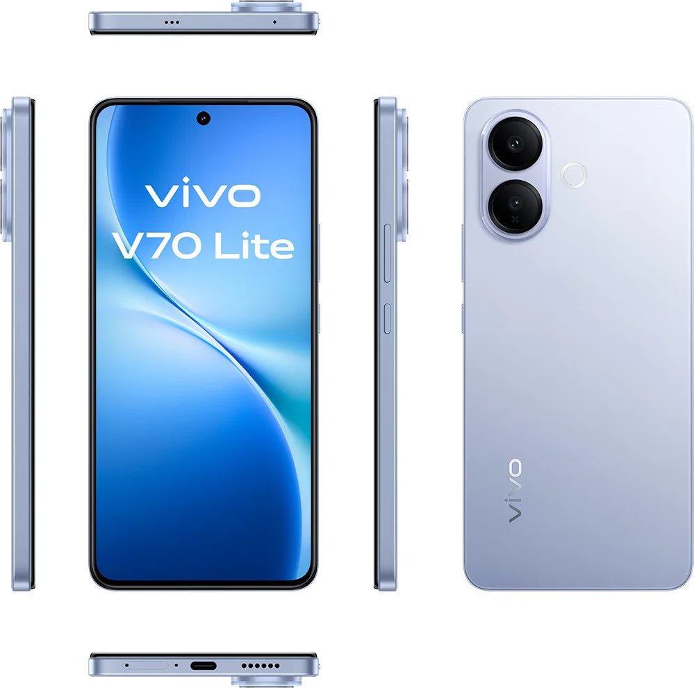 VIVO V70 Lite 5G 6 GB/256 GB, modrý