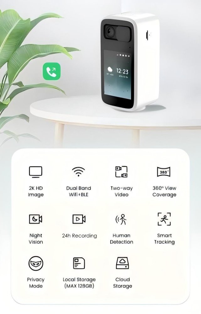Vnútorná kamera IMMAX NEO LITE SMART Security BLOCK