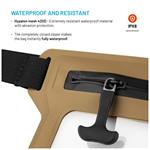 Voděodolné pouzdro FIXED Dry Belt okolo pasu z hypalonu s certifikací IPX8, khaki