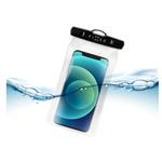 Vodotesné plávajúce puzdro na mobilný telefón FIXED Float s kvalitným uzamykacím systémom a certifikáciou IPX8, čierne