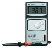Voltcraft Digitální multimetr VC-12, Data Hold, Pro měření napětí, odporu a průchodu