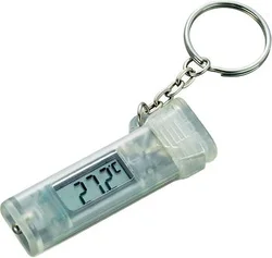 Voltcraft KT-1 Klíčenka s teploměrem, Ideální na dovolenou a volný čas 100867 - Měřící technika