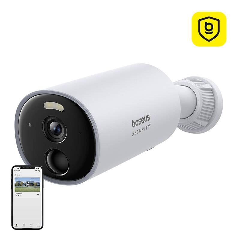 Vonkajšia kamera Baseus Security B1 2K biela