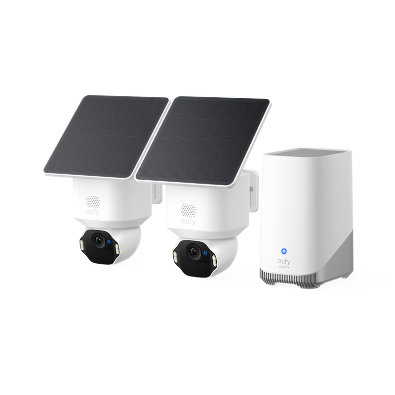Vonkajšia kamera so solárnym nabíjaním Anker eufy E42 set 2+1, 4K biela