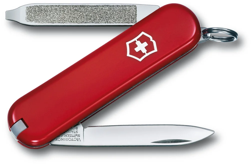 Vreckový nôž Victorinox Escort červený