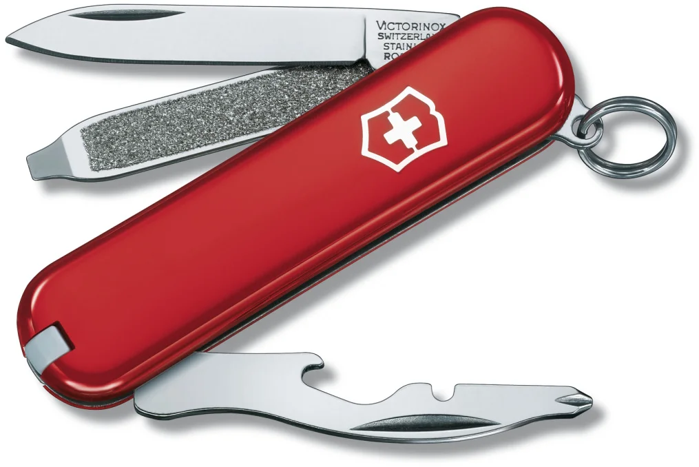 Vreckový nôž Victorinox Rally red