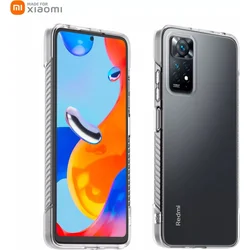 Vyrobené pre Xiaomi Odolný kryt pre Xiaomi Redmi Note 11 Pro 4G/5G Transparent