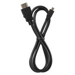 Vysokorýchlostný kábel HDMI 2.0 vidlica A - vidlica D 1,5 m