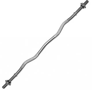 Vzpěračská tyč LIFEFIT ohýbaná 120cm / 30mm vč.matic