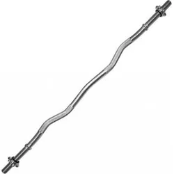 Vzpěračská tyč LIFEFIT ohýbaná 120cm / 30mm vč.matic