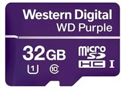WD Purple micro SDHC 32GB UHS-I (čtení/zápis: 80/50MB/s) WDD032G1P0C - Paměťové karty