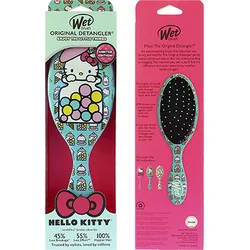 Wet Brush Original Detangler Hello Kitty kartáč na vlasy Candy Jar Blue