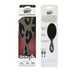 Wet Brush Original Detangler Safari kartáč na vlasy Dark Grey Leopard