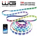 WG - LED pásek WG2, 5 metrů, s aplikaci, IP 65