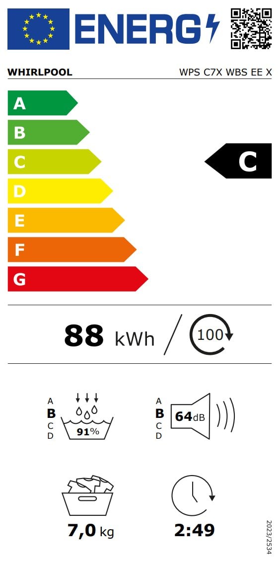 Whirlpool WPS C7X WBS EE X