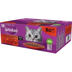Whiskas Core klasický výběr ve šťávě 80x85g kapsička pro kočky