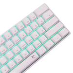 White Shark SHINOBI 2, bílá (US + hnědé switche)