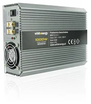 Whitenergy měnič napětí DC/AC 24V / 230V, 1000W, 2 zásuvky