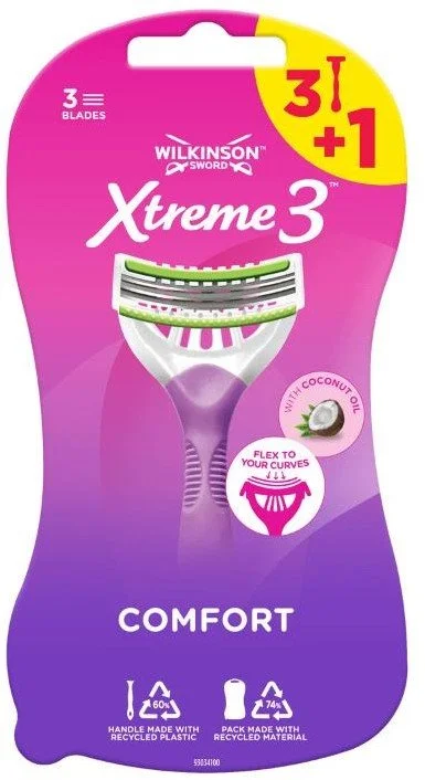 Wilkinson Sword Xtreme3 Comfort 3+1 ks