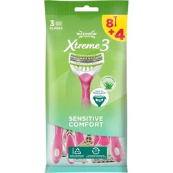 Wilkinson Sword Xtreme3 Sensitive Comfort 8+4 ks