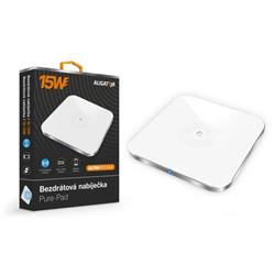Wireless charger Aligator PREMIUM 15W, white