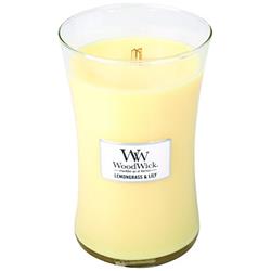 WoodWick oválná váza Lemongrass & Lily 609,5g 5038581054711 - Drogerie - Osvěžovače