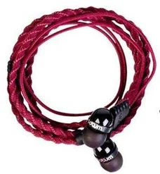 Wraps Classic Cloth Wrap in ear headphone, karmínově červená