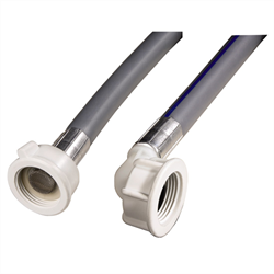 Xavax cold water supply hose for washing machines and dishwashers, 2.5 m, packed in PE bag