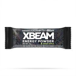 XBEAM vzorek Energy Powder 9 g - zelené jablko