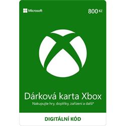XBOX - Dárková karta Xbox 800 Kč elektronická licence