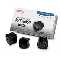 XEROX tuhý inkoust Phaser 8500/8550 (3 kostky), black (3.000 stran) - originální