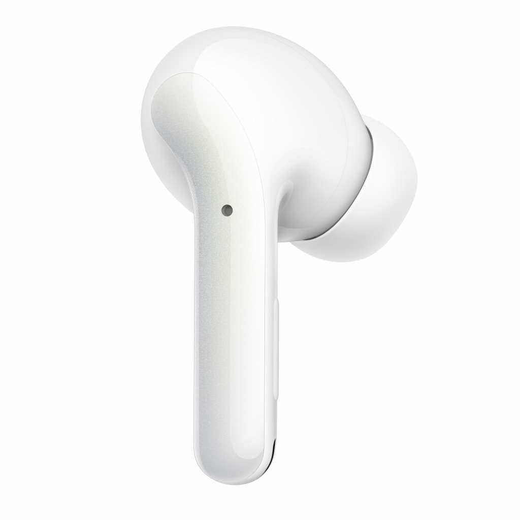Xiaomi Buds 3T Pro, lesklá biela