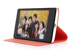 Xiaomi flipové pouzdro na Redmi 1S - oranžové