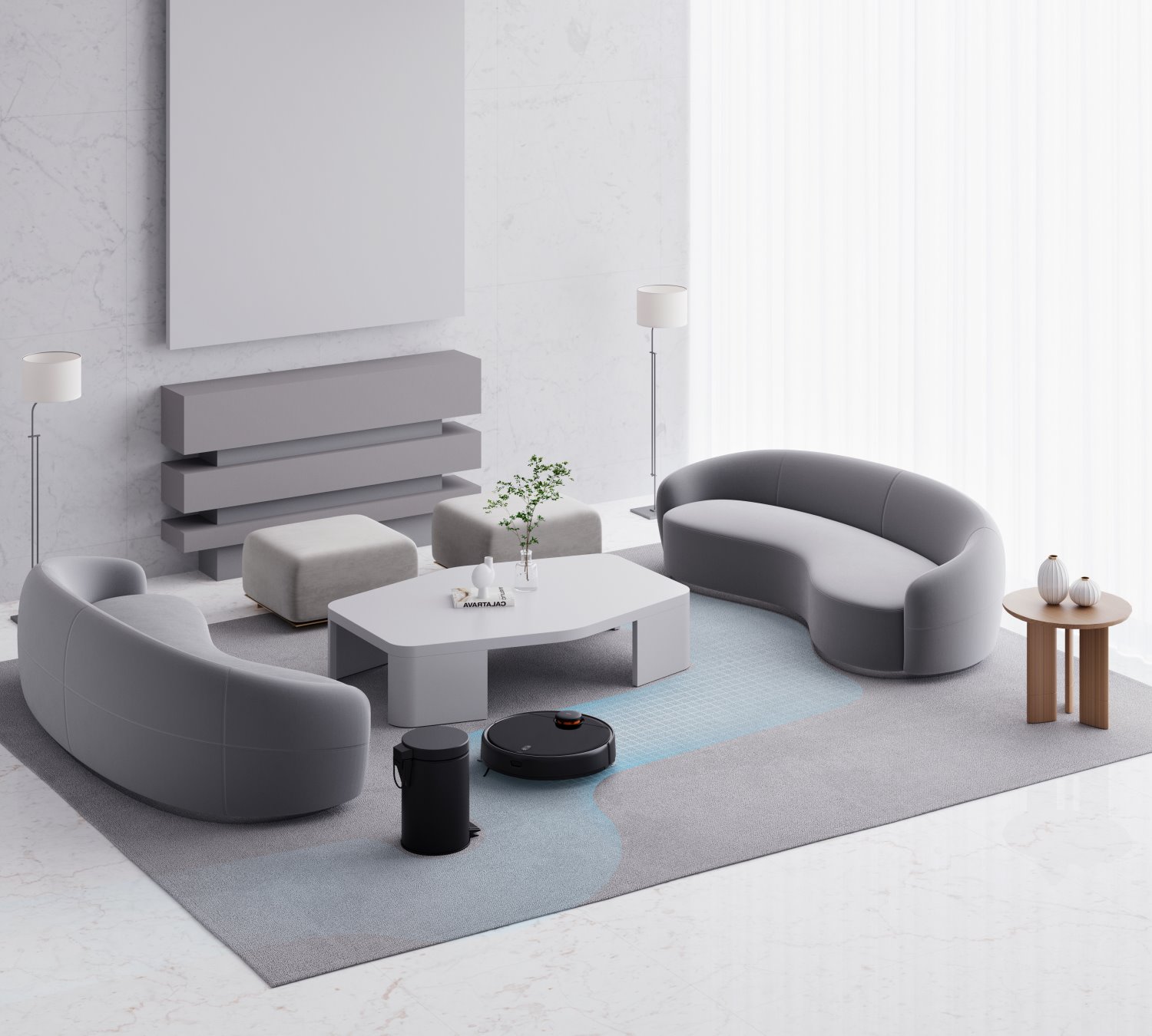 Xiaomi Mi Robot Vacuum-Mop 2 Pro Black EU
