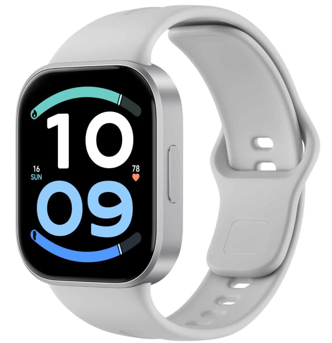 Xiaomi Redmi Watch 6 Active v matnej striebornej farbe