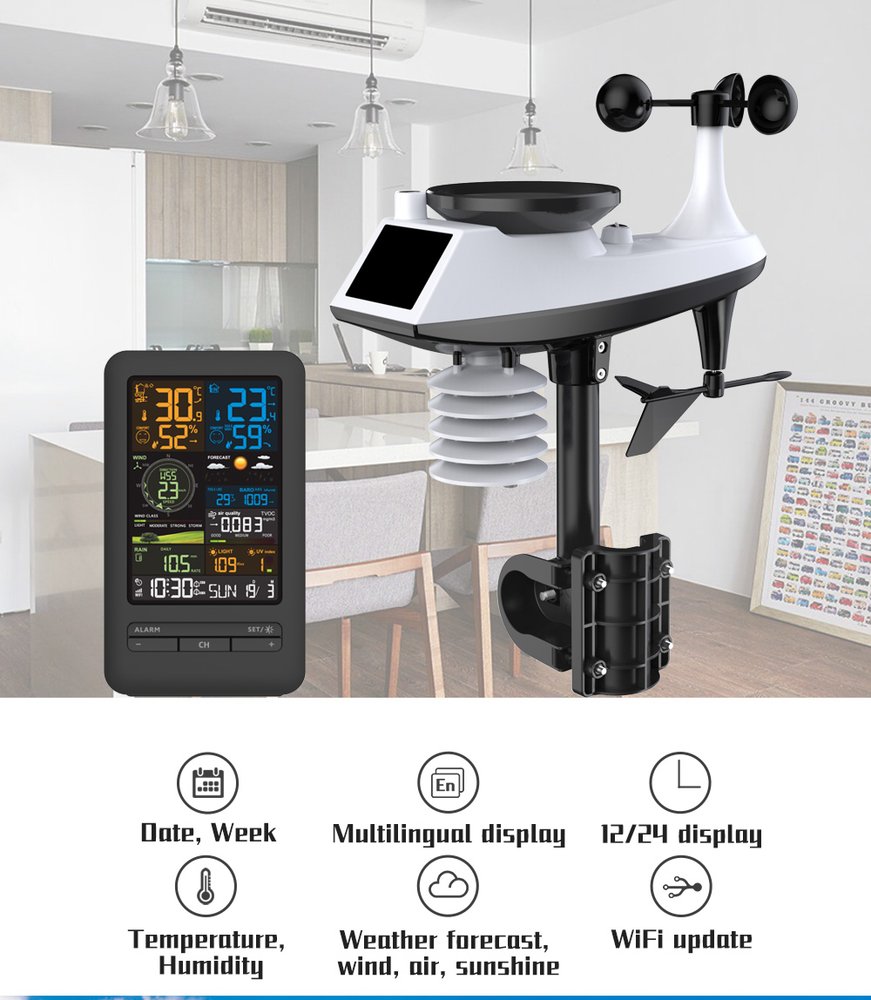 Xtend Home - Meteostanice, Wi-Fi, historie data, napojení na Scenes