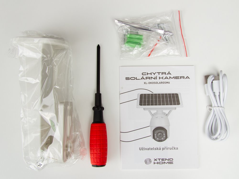 Xtend Home SO110/ 4G solárna kamera/ 1080p/ 4mm/ IP65/ solárna/ IR do 15m/ Tuya CZ a SK