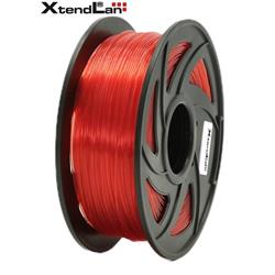 XtendLAN PLA filament 1,75mm průhledný oranžový 1kg