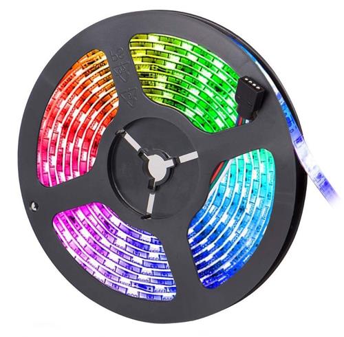 XtendLan Wi-Fi inteligentný LED pás 12W / 5m / 150 LED / RGB / IP65 / Hudba / IR / Tuya