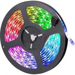 XtendLan Wi-Fi inteligentný LED pás 12W / 5m / 150 LED / RGB / IP65 / Hudba / IR / Tuya