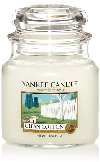 Yankee Candle Clean cotton 411g 5038580000115
