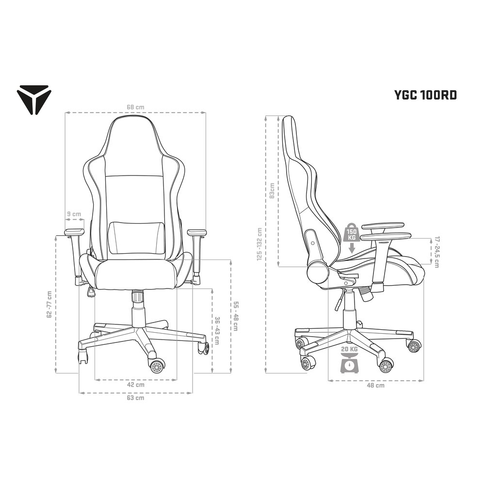 Yenkee YGC 100RD SABOTAGE