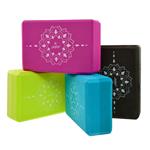 YOGA BLOCK LIFEFIT BOGA, tyrkysová