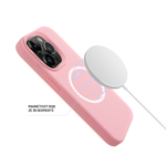 Zadní kryt FIXED MagFlow s MagSafe pro Samsung Galaxy A36 5G, růžový
