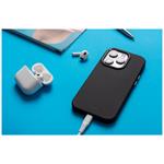 Zadní kryt FIXED MagFlow s podporou MagSafe pro Apple iPhone 15, černý