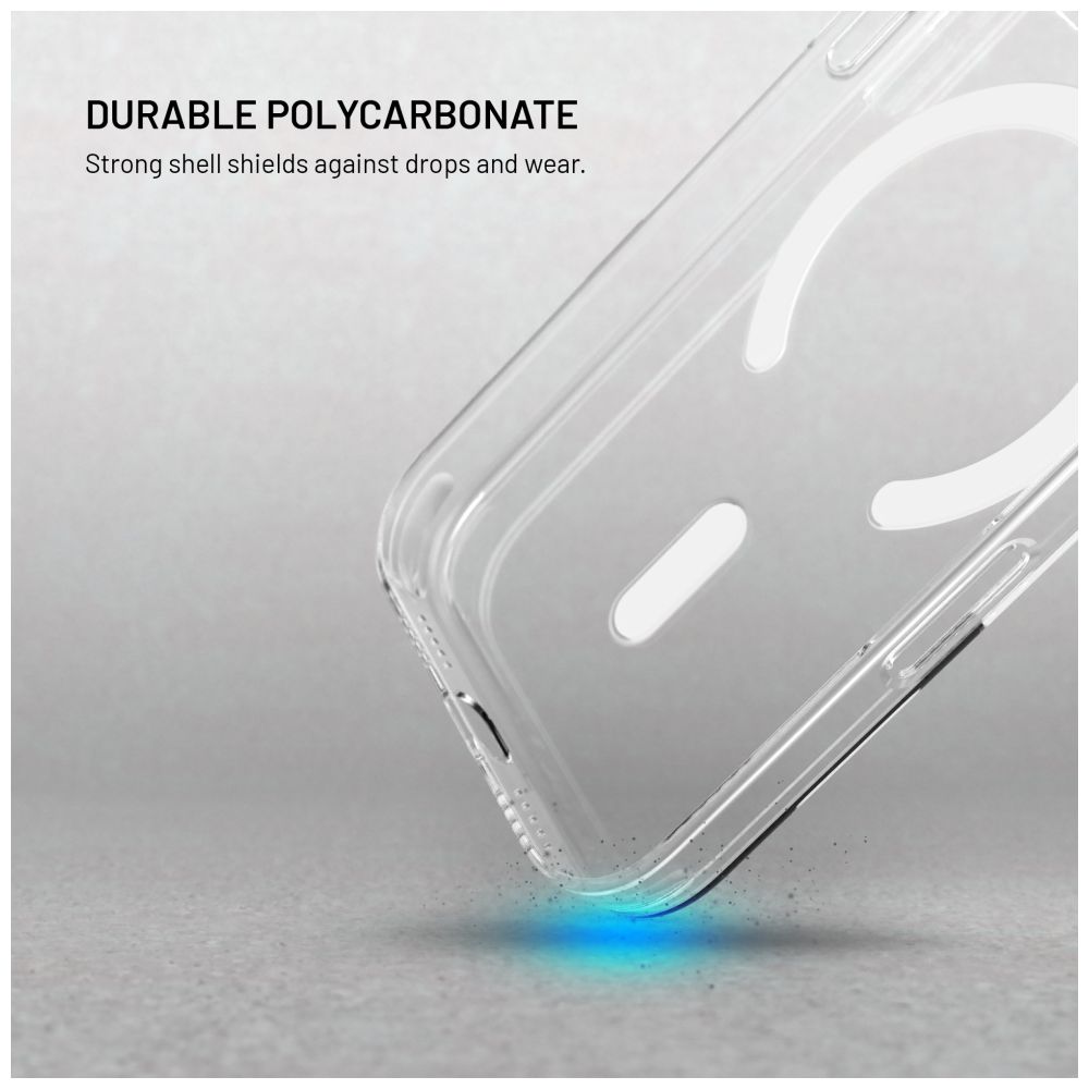 Zadní kryt FIXED MagShell s podporou Magsafe pro Apple iPhone 17 Pro, čirý