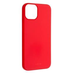 Zadní pogumovaný kryt FIXED Story pro Apple iPhone 13, červený