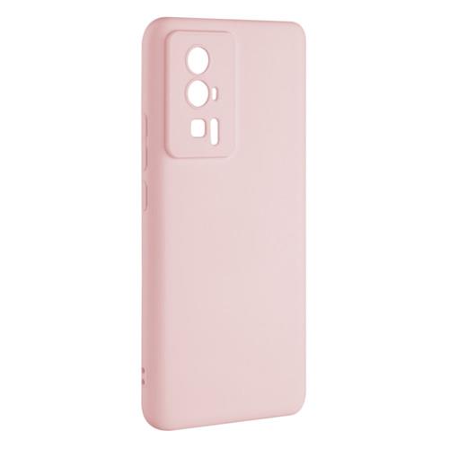Zadní pogumovaný kryt FIXED Story pro POCO F5 Pro/F5 Pro 5G, růžový