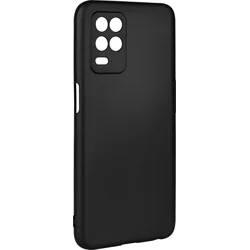 Zadní pogumovaný kryt FIXED Story pro Realme 8s 5G, černý